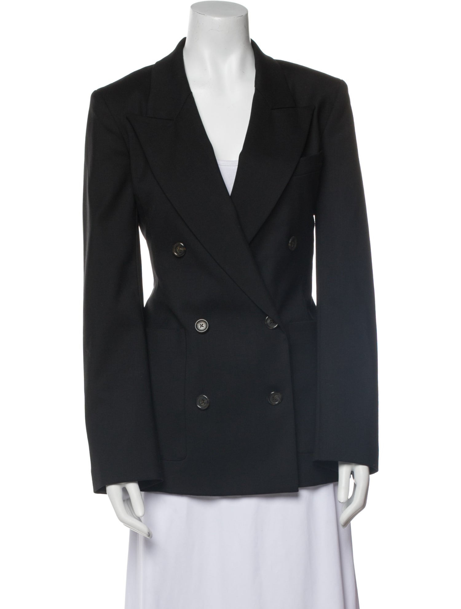 Argent Wool Blazer