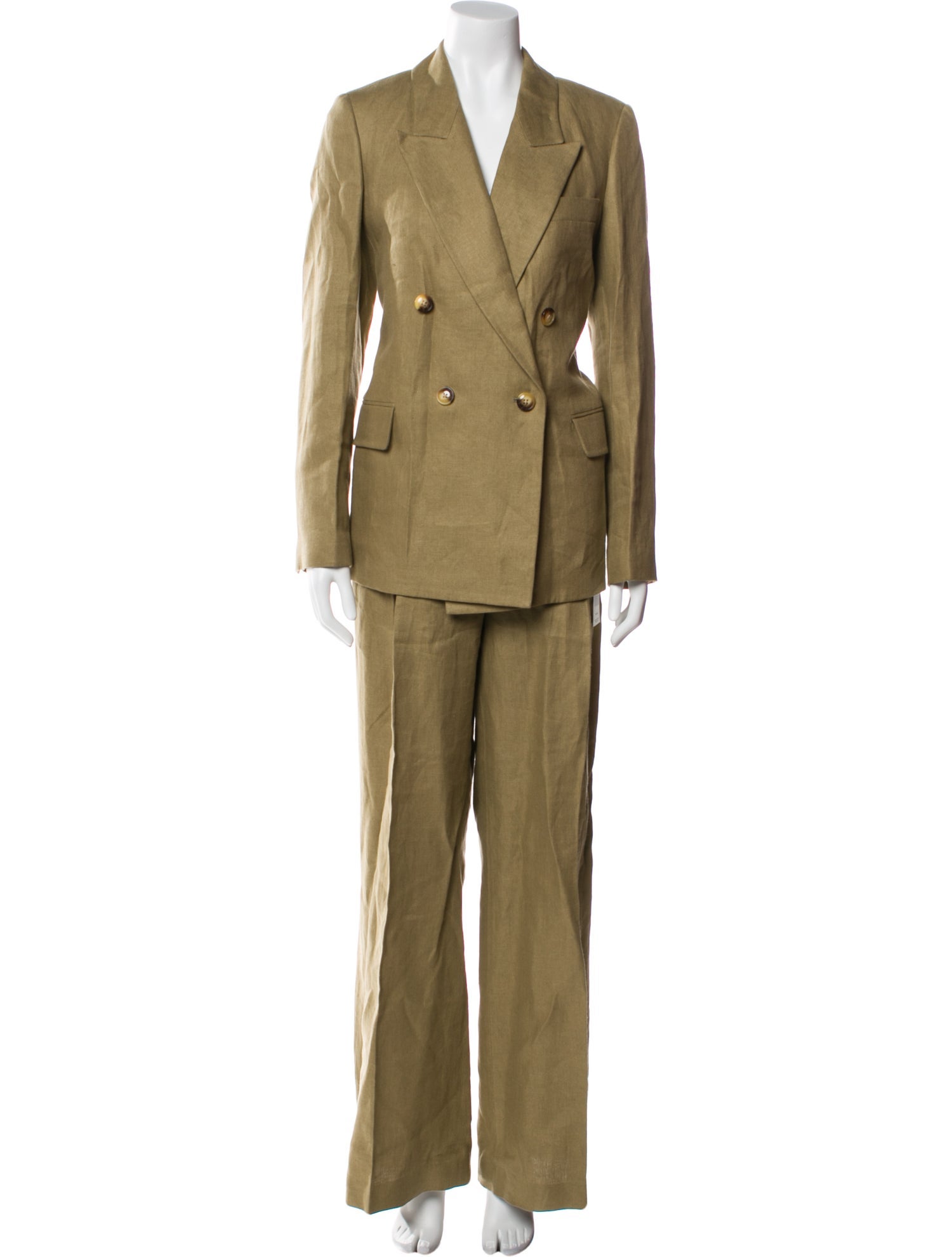 Argent Linen Pantsuit
