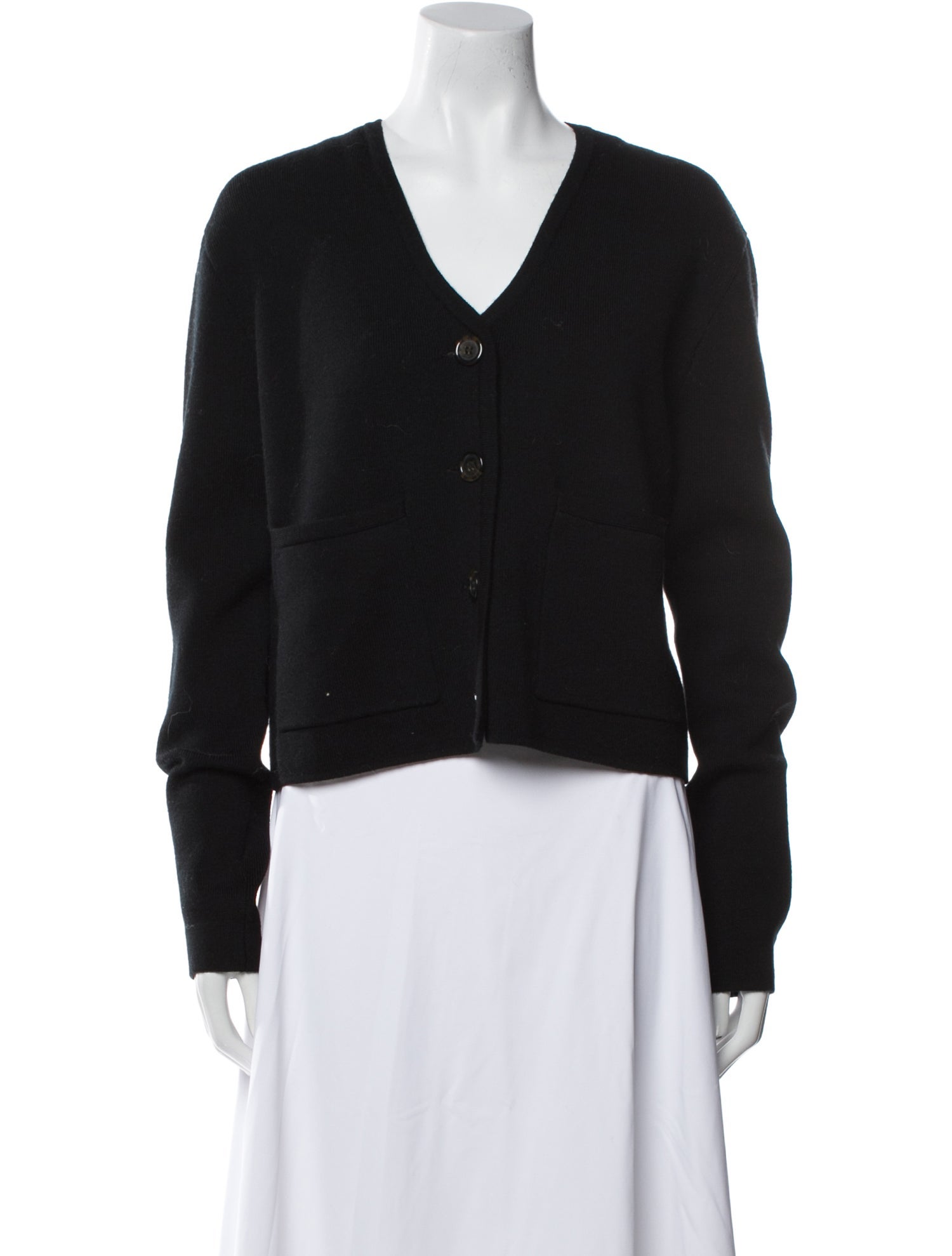 Argent Merino Wool V-Neck Sweater w/ Tags