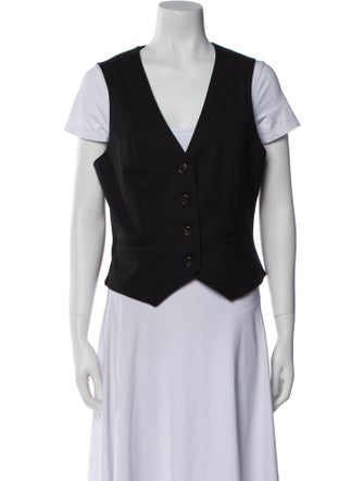 Argent Wool Vest