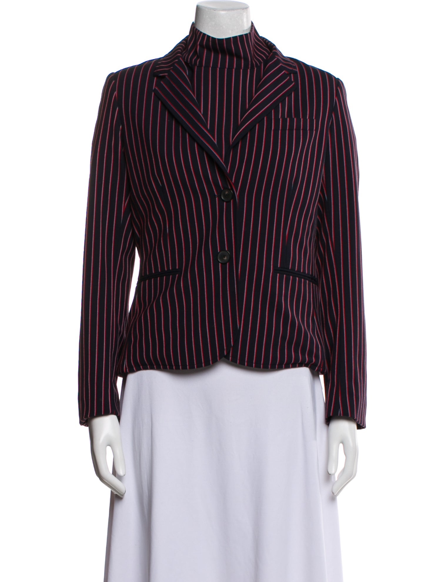 Argent Striped Pantsuit