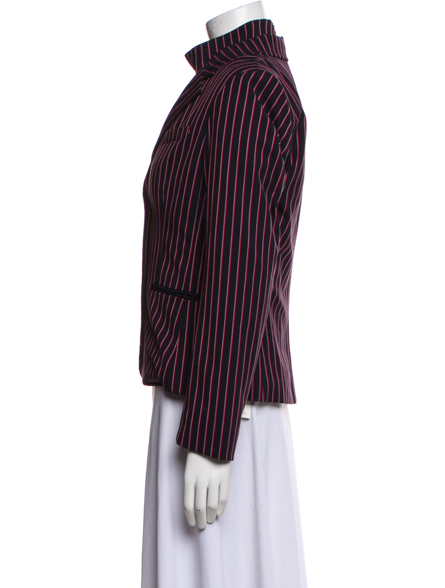 Argent Striped Pantsuit