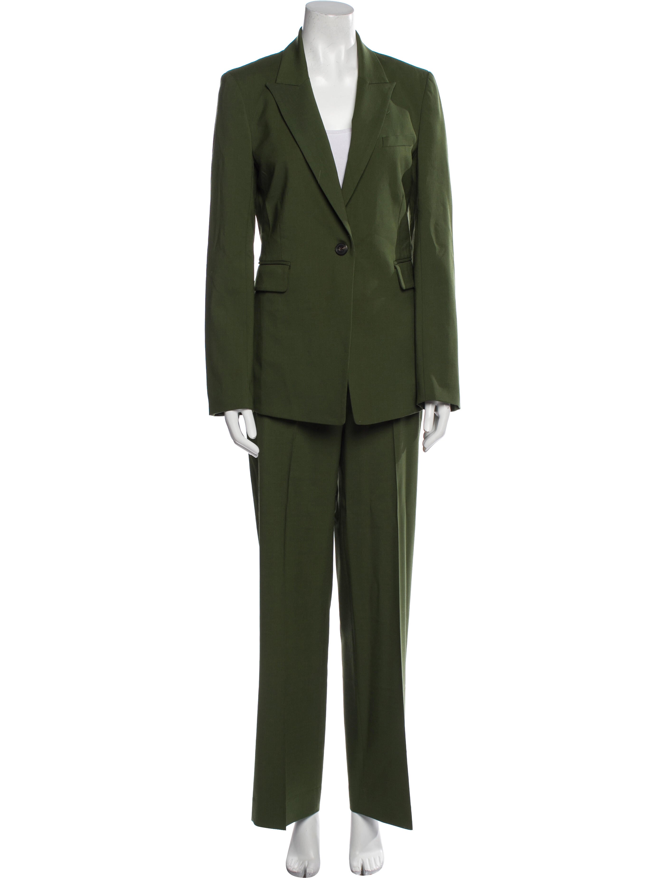 Argent Wool Pant Set