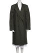 Argent Wool Trench Coat