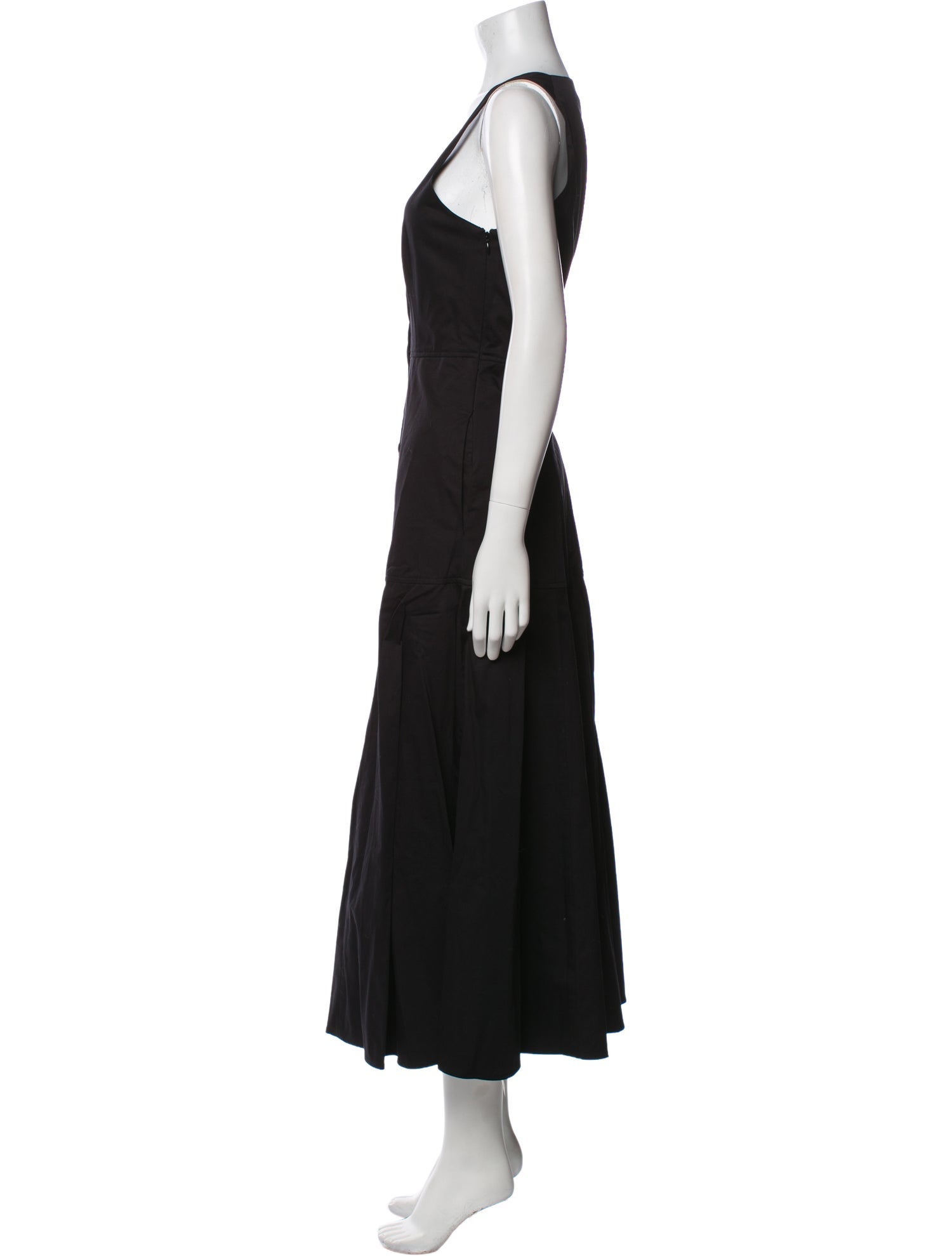 Argent Scoop Neck Long Dress w/ Tags
