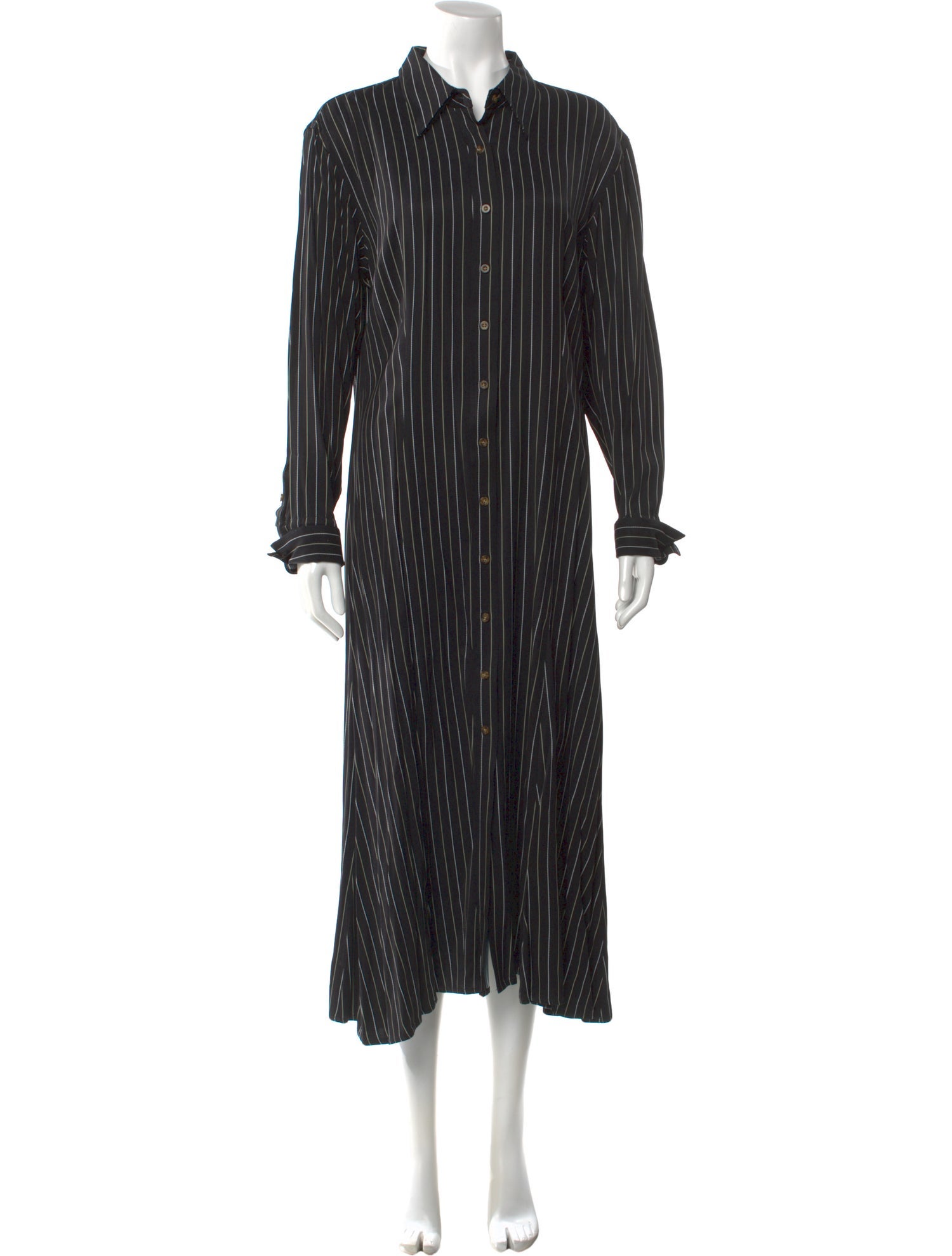 Argent Striped Long Dress w/ Tags