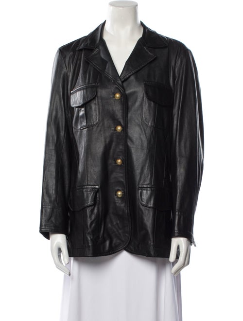 Anna Trzebinski Claudia Leather Blazer