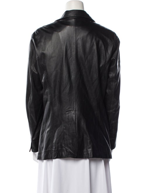 Anna Trzebinski Claudia Leather Blazer