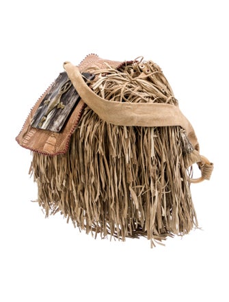 Anna Trzebinski Suede Evening Bag