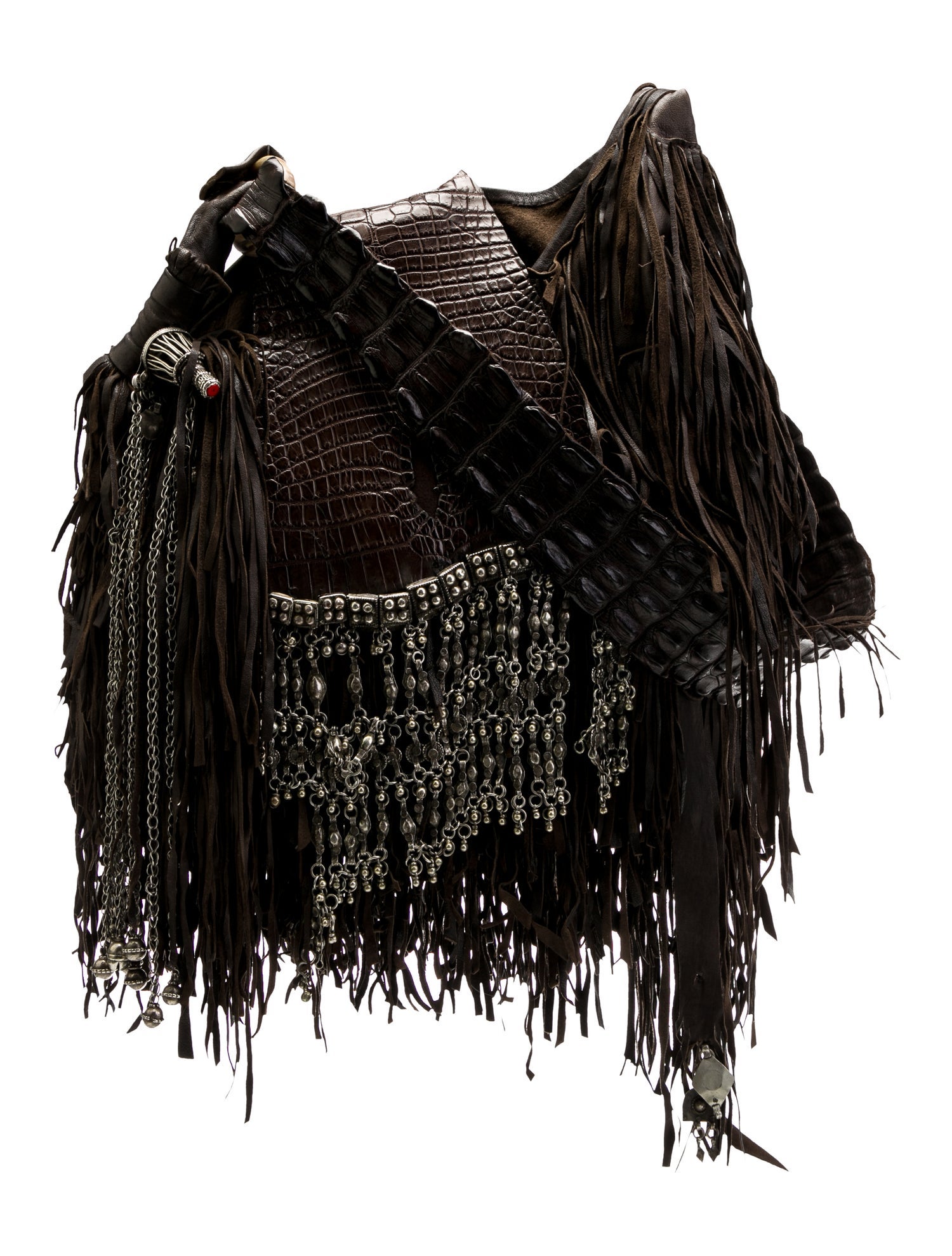 Anna Trzebinski Leather Bucket Bag