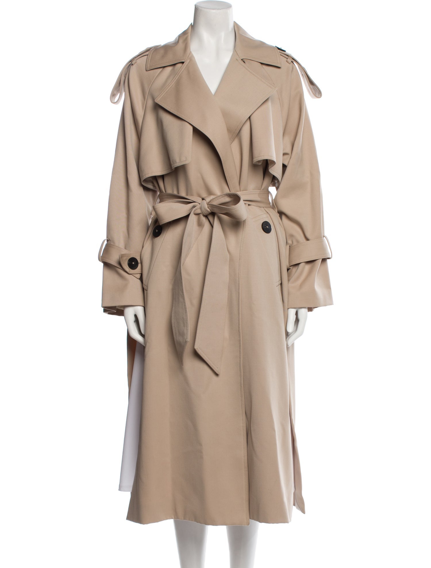 Attire The Studio Wool Trench Coat