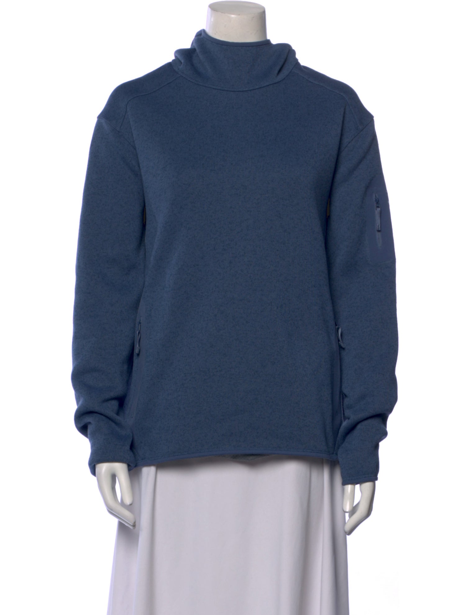 Arc'Teryx Turtleneck Long Sleeve Sweatshirt - Blue Tops, Clothing ...