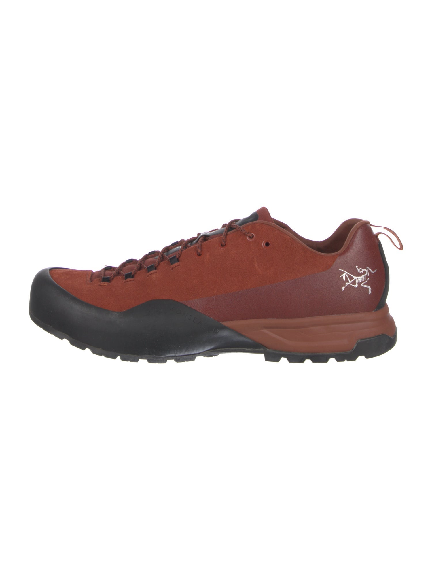 Arc'Teryx Suede Colorblock Pattern Sneakers