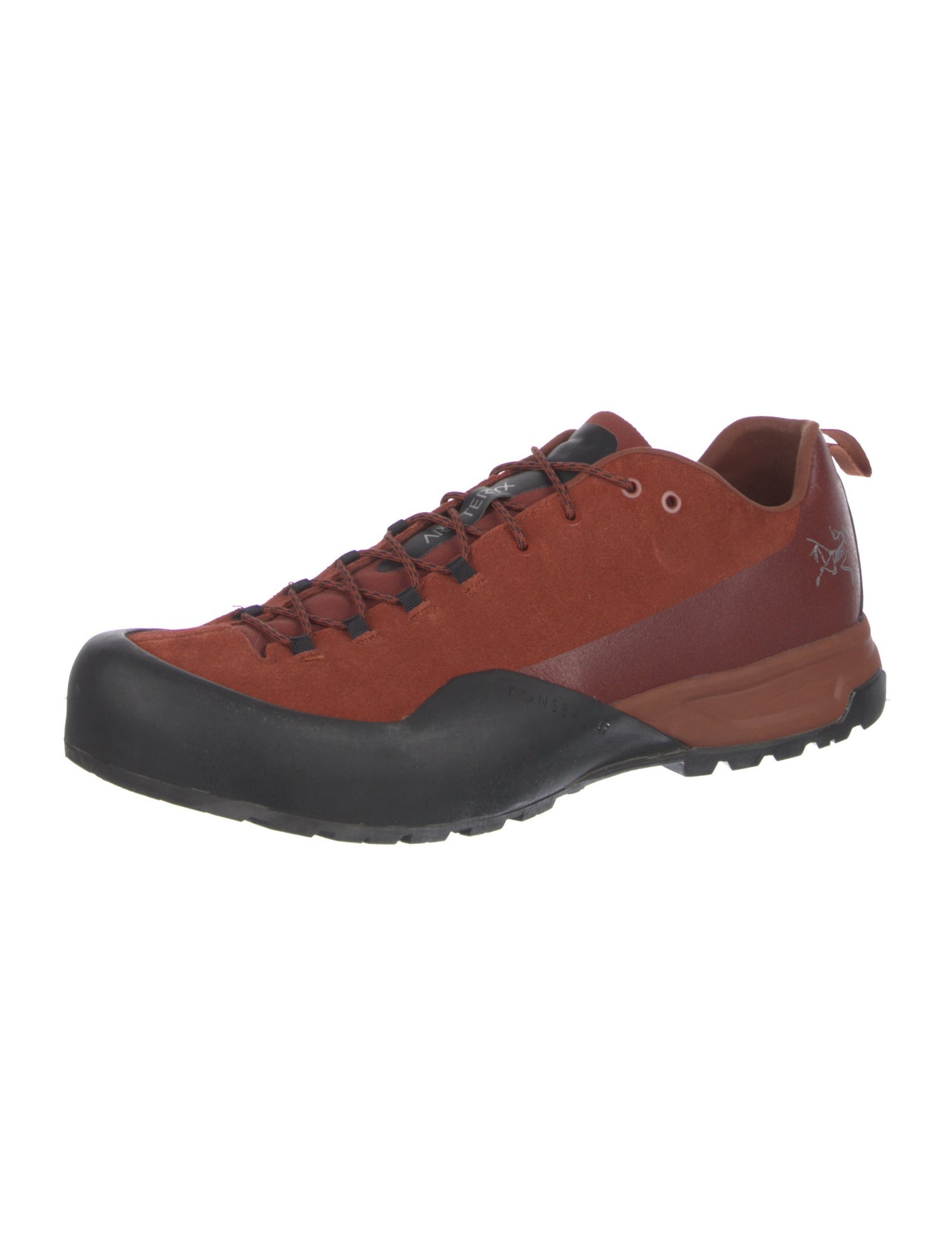Arc'Teryx Suede Colorblock Pattern Sneakers