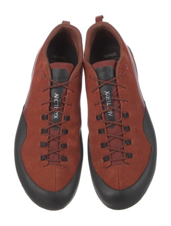 Arc'Teryx Suede Colorblock Pattern Sneakers