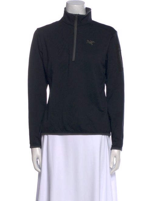Arc'Teryx Polartec Quarter Zip Mock Neck Sweatshirt