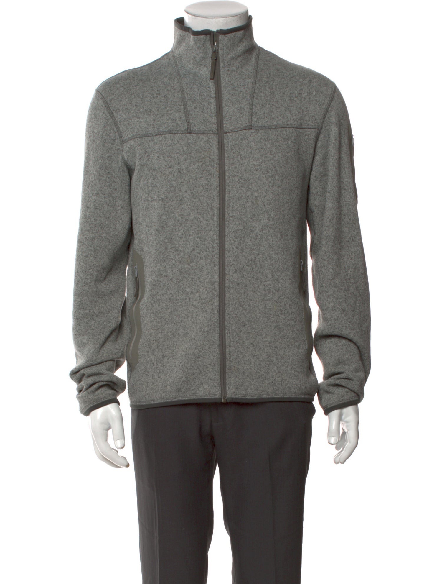Arc'Teryx Colorblock Pattern Turtleneck Sweatshirt