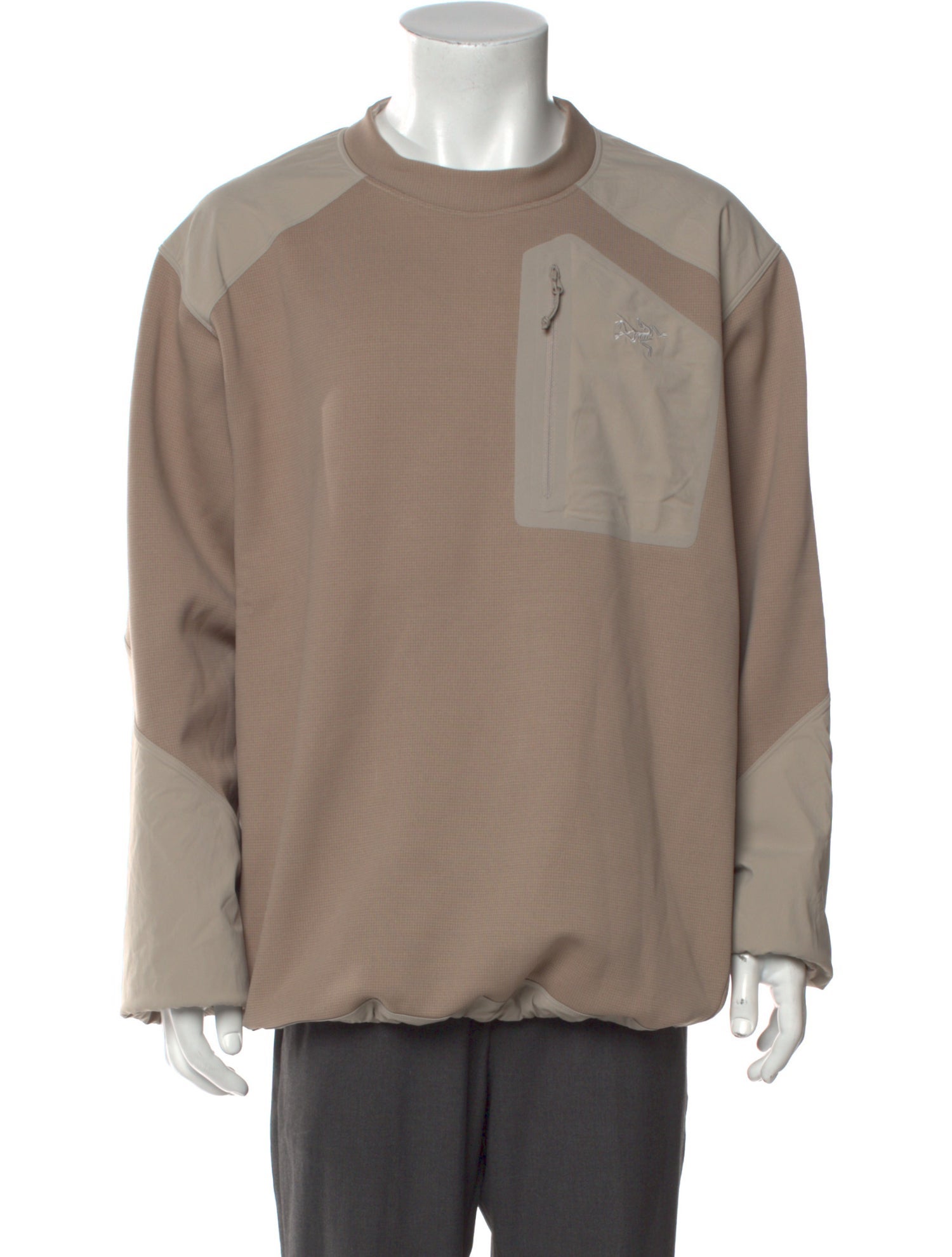 Arc'Teryx Colorblock Pattern Crew Neck Pullover