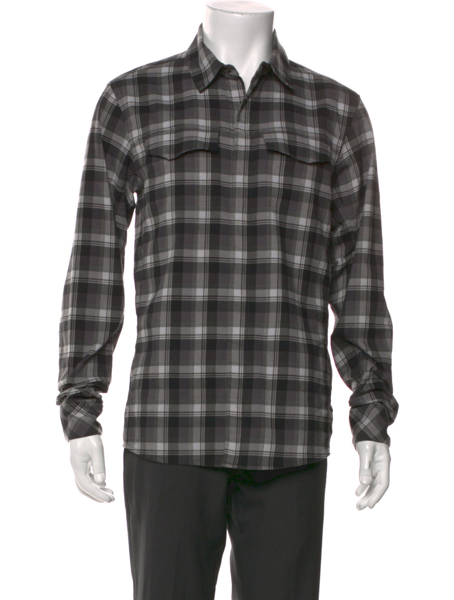 Arc'Teryx Plaid Print Long Sleeve Western Shirt