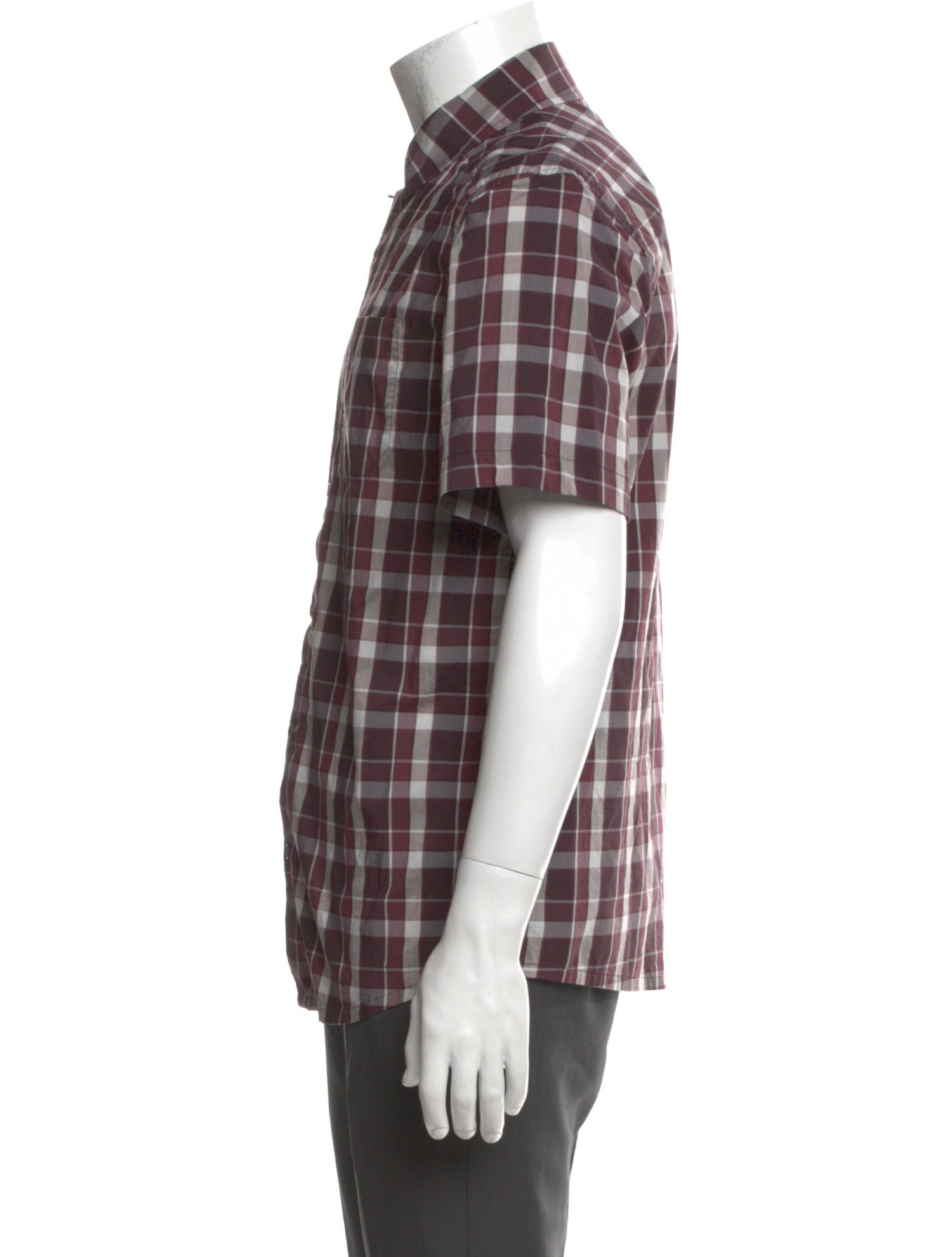 Arc'Teryx Plaid Print Short Sleeve Shirt