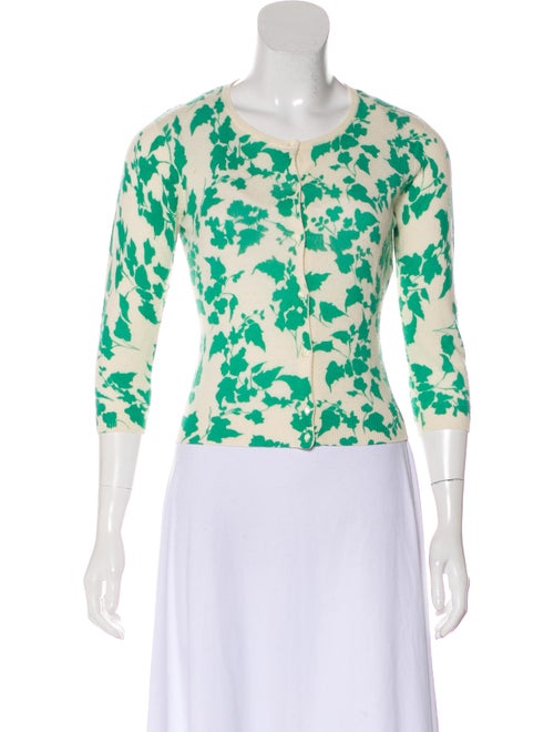 Autumn Cashmere Cashmere Button-Up Cardigan green