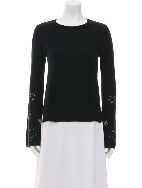 Autumn Cashmere Cashmere Crew Neck Sweater Black