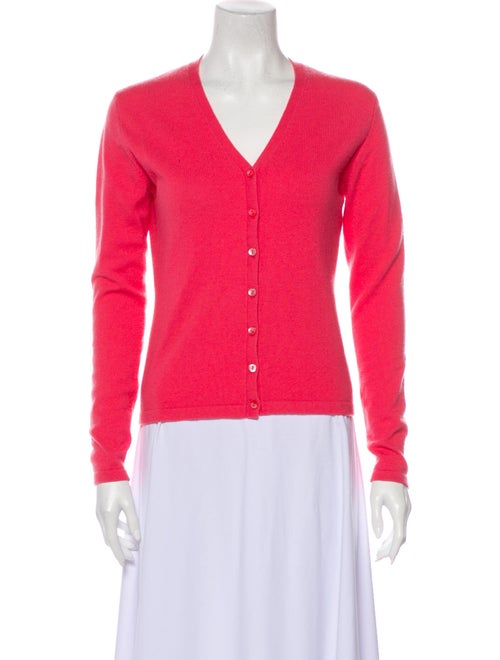 Autumn Cashmere Cashmere V-Neck Sweater Pink