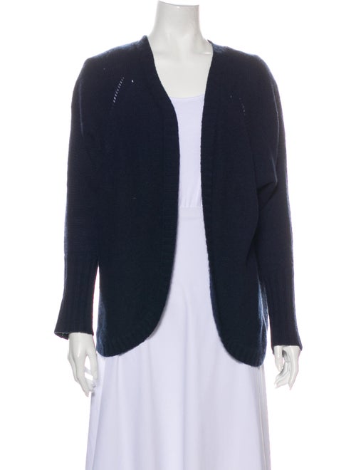 Autumn Cashmere Cashmere Open Front Sweater Blue