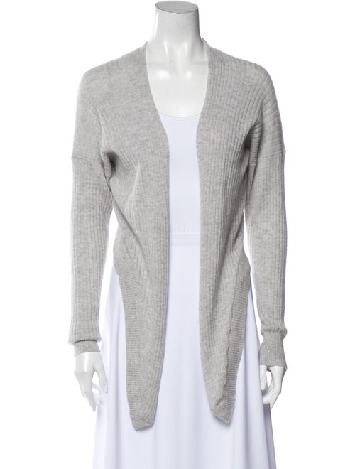 Autumn Cashmere Cashmere Open Front Sweater Grey