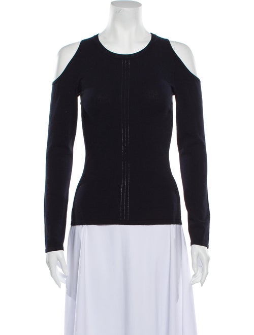 Autumn Cashmere Scoop Neck Sweater Blue