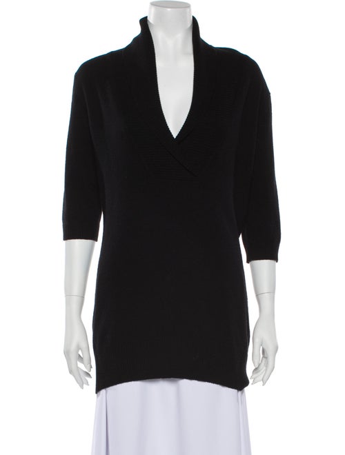 Autumn Cashmere Cashmere V-Neck Sweater Black
