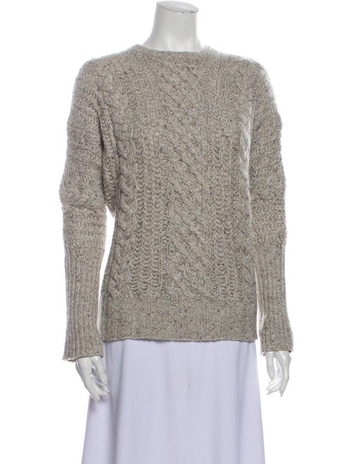 Autumn Cashmere Cashmere Crew Neck Sweater Grey