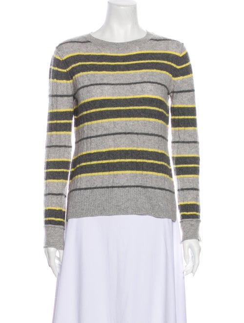 Autumn Cashmere Cashmere Striped Sweater Grey