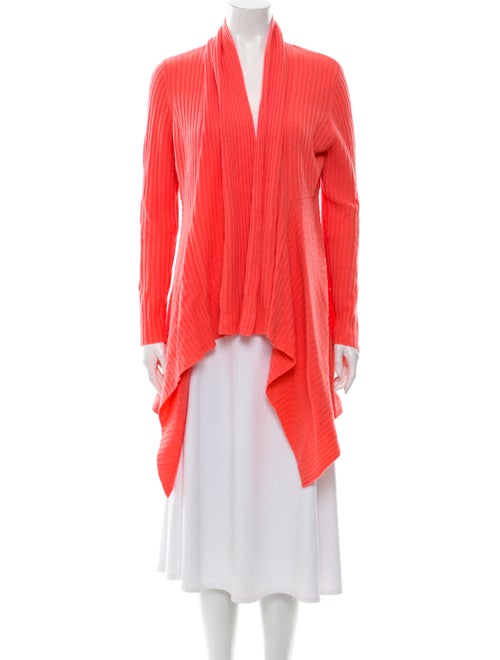 Autumn Cashmere Cashmere Open Front Sweater Pink