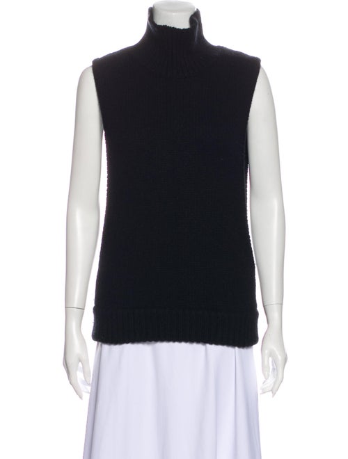 Autumn Cashmere Cashmere Turtleneck Sweater Black