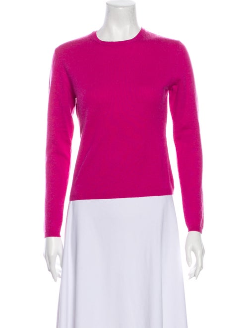 Autumn Cashmere Cashmere Crew Neck Sweater Pink