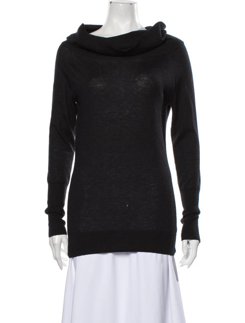 Autumn Cashmere Cashmere Cowl Neck Sweater Black