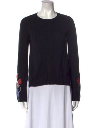 Autumn Cashmere Cashmere Graphic Print Sweater
