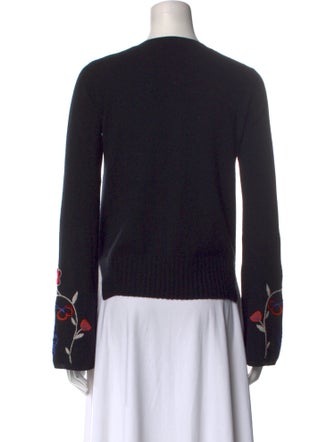 Autumn Cashmere Cashmere Graphic Print Sweater