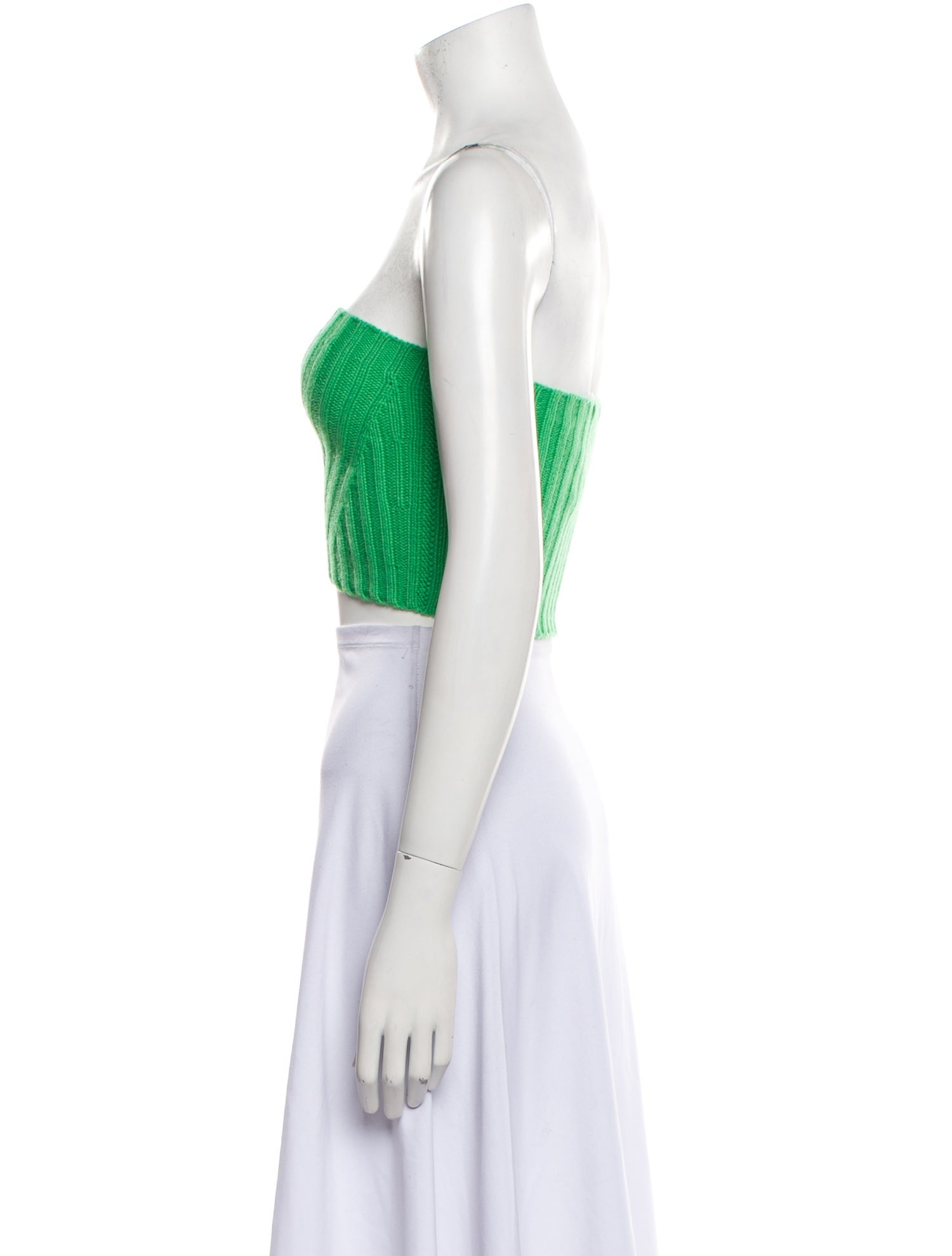 Autumn Cashmere Cashmere Strapless Crop Top w/ Tags