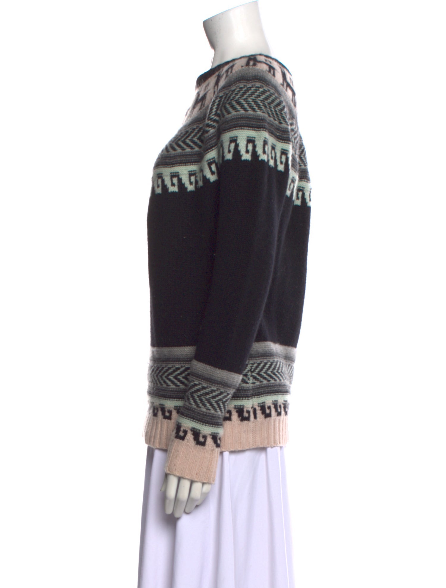 Autumn Cashmere Cashmere Printed Sweater