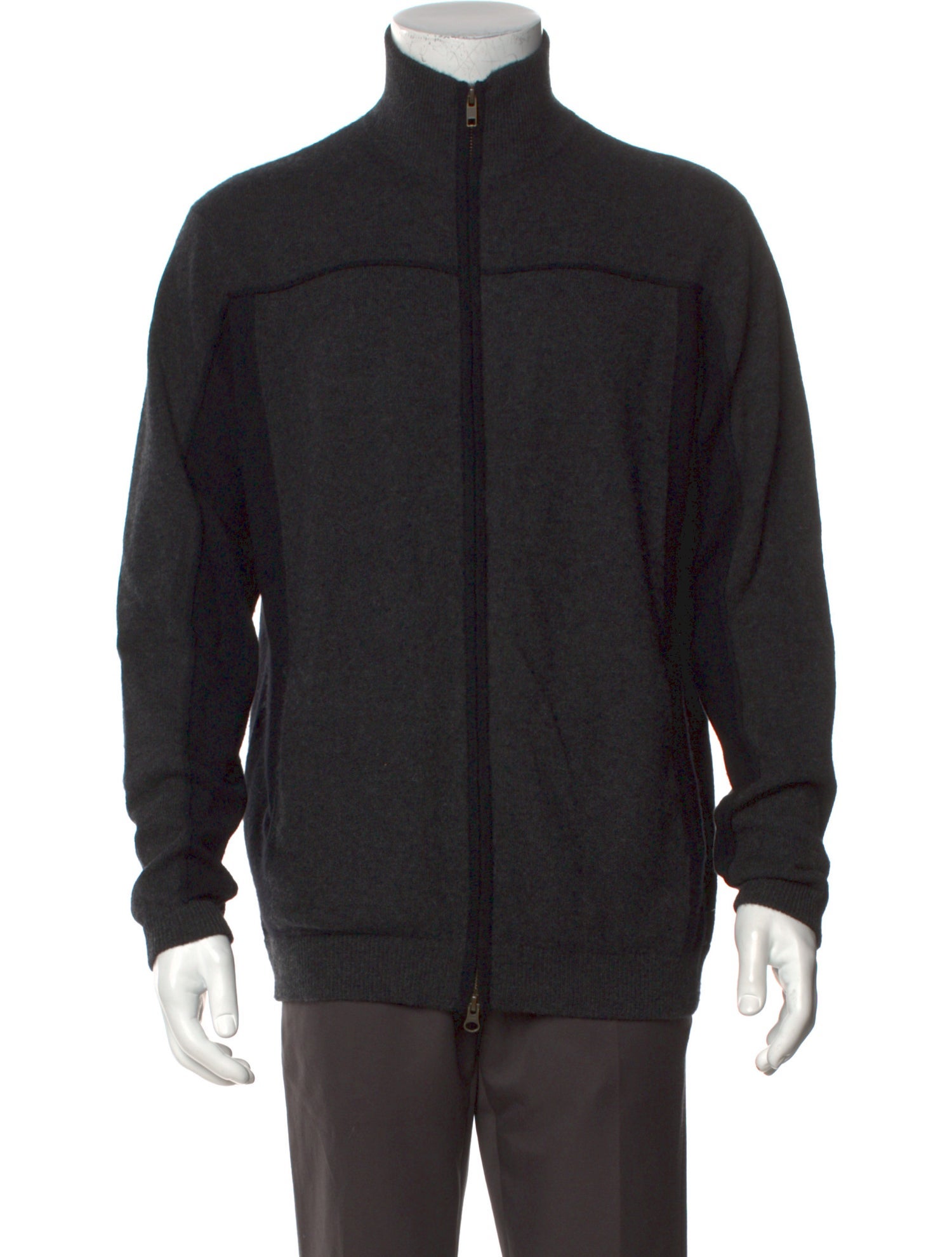 Autumn Cashmere Cashmere Mock Neck Cardigan