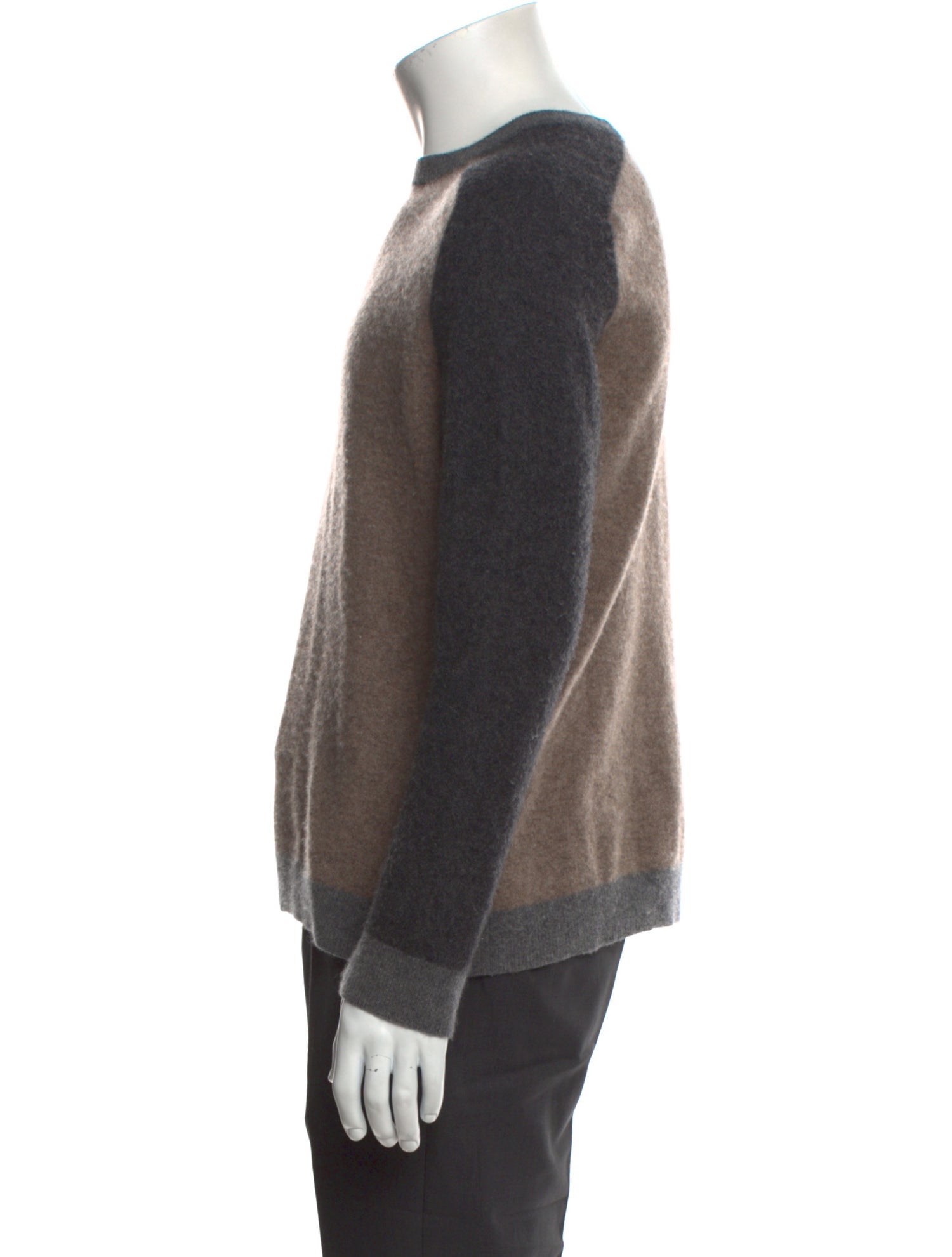 Autumn Cashmere Cashmere Colorblock Pattern Pullover