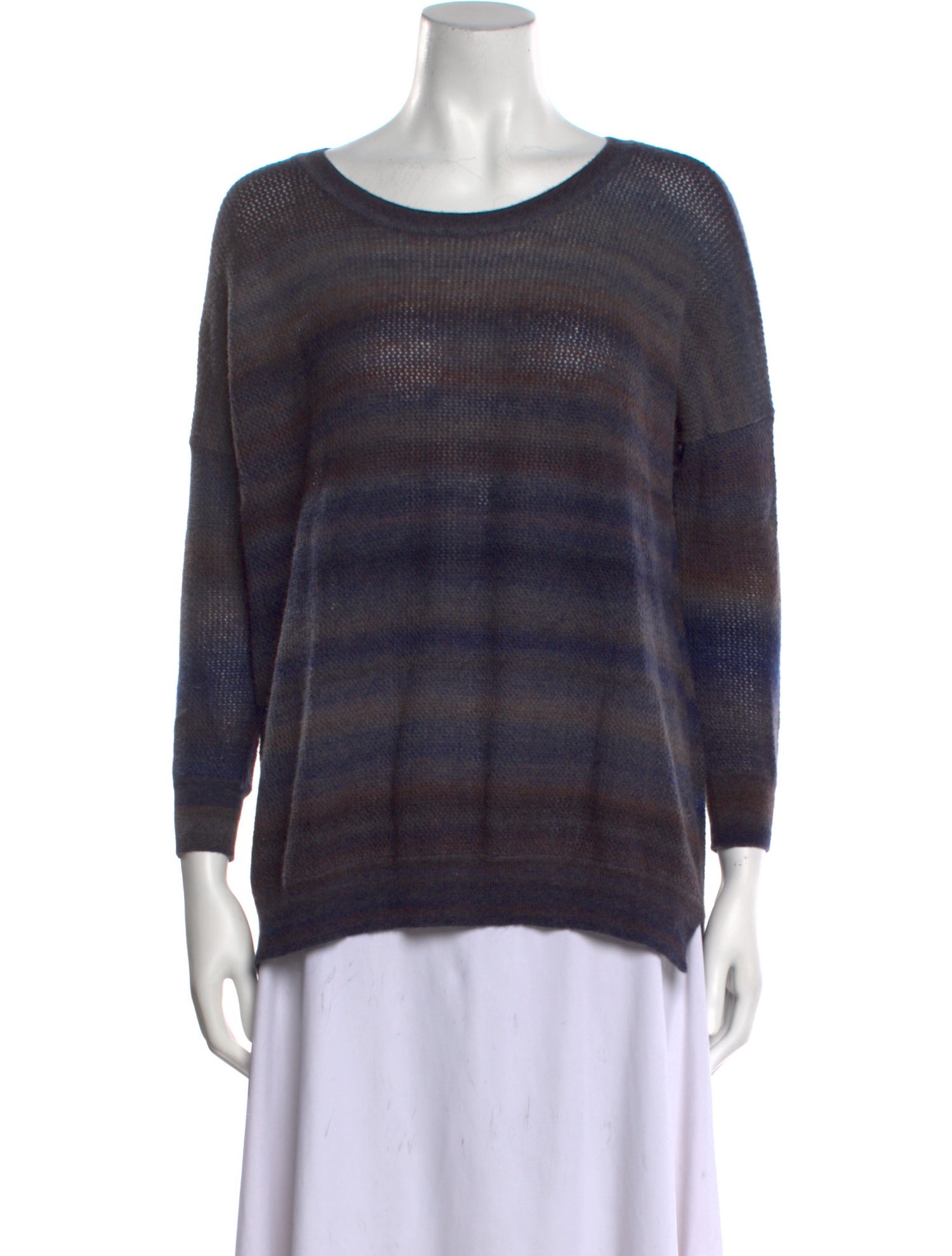 Autumn Cashmere Cashmere Striped Sweater