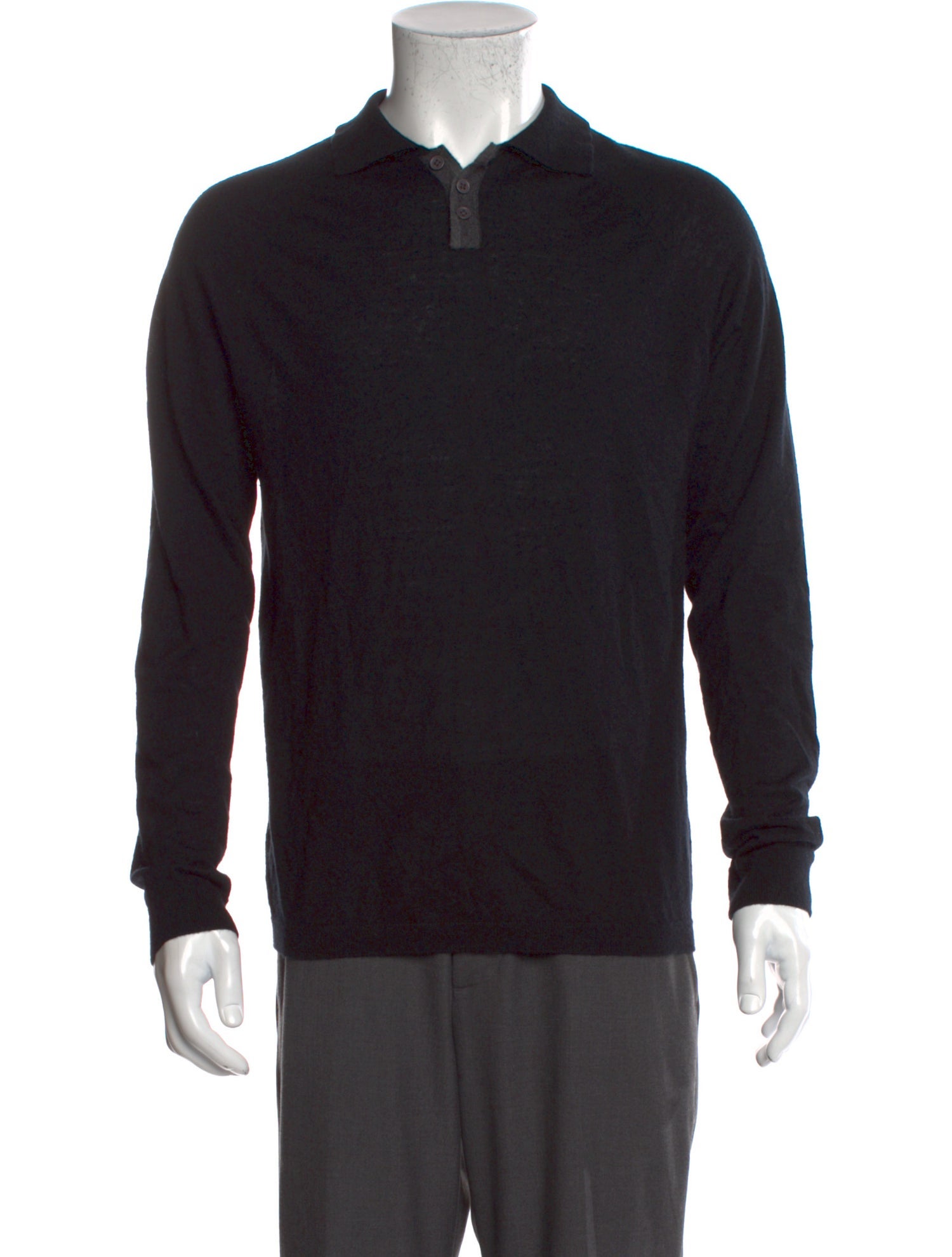 Autumn Cashmere Cashmere Crew Neck Polo Shirt