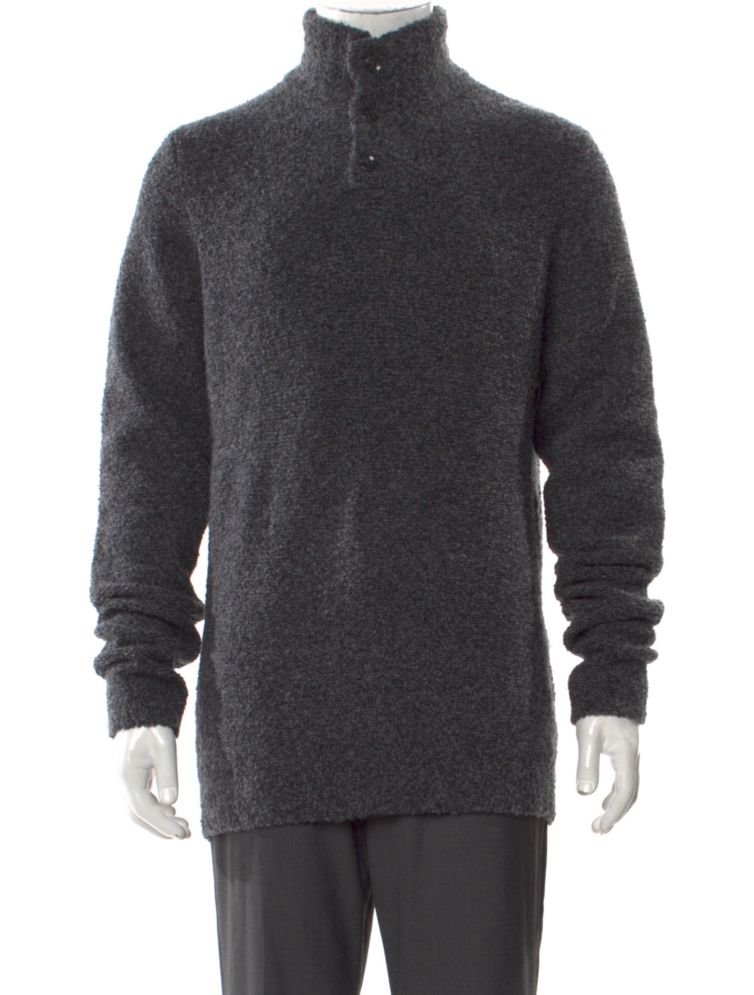 Autumn Cashmere Collar Long Sleeve Polo Sweater w/ Tags