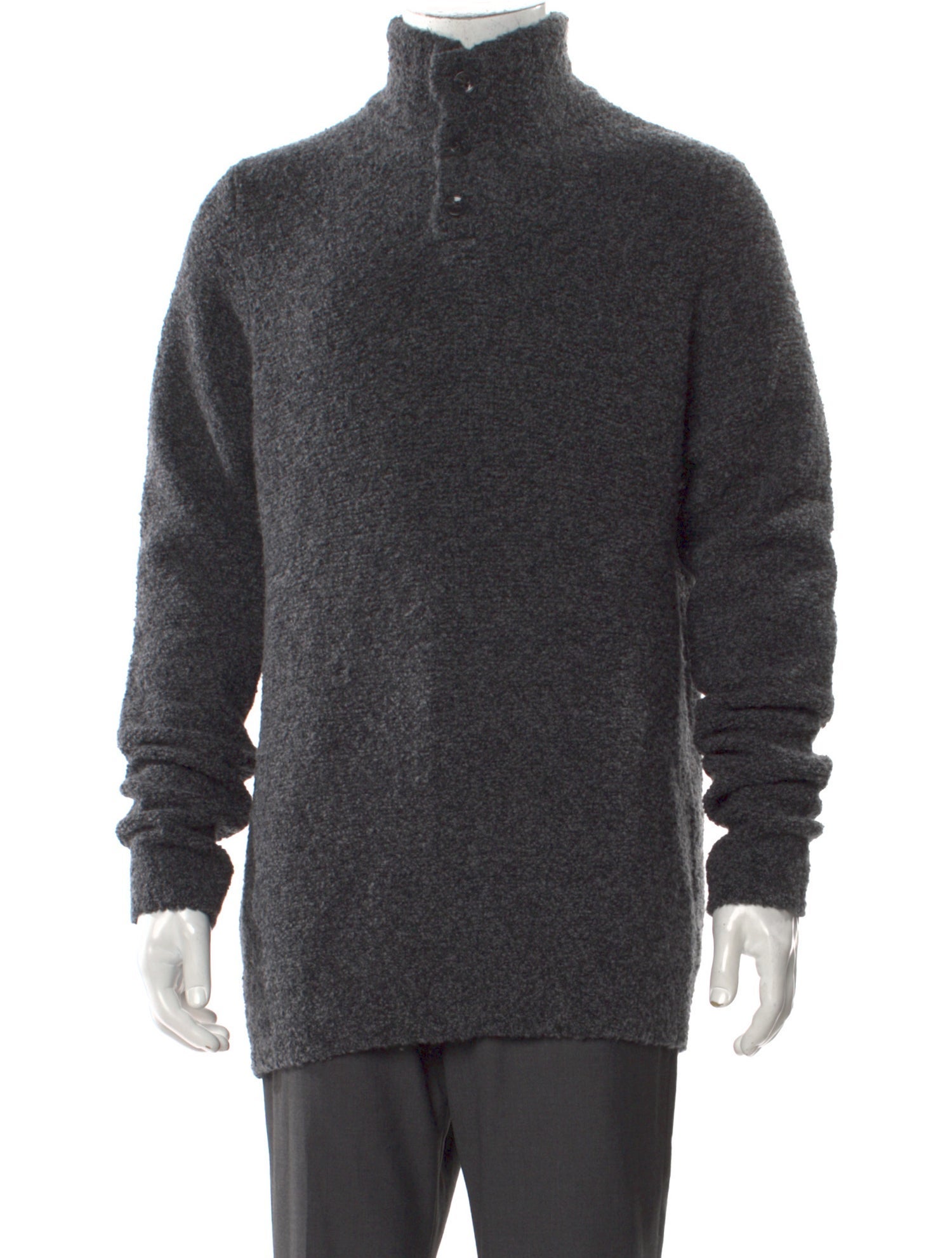 Autumn Cashmere Turtleneck Long Sleeve Polo Sweater w/ Tags