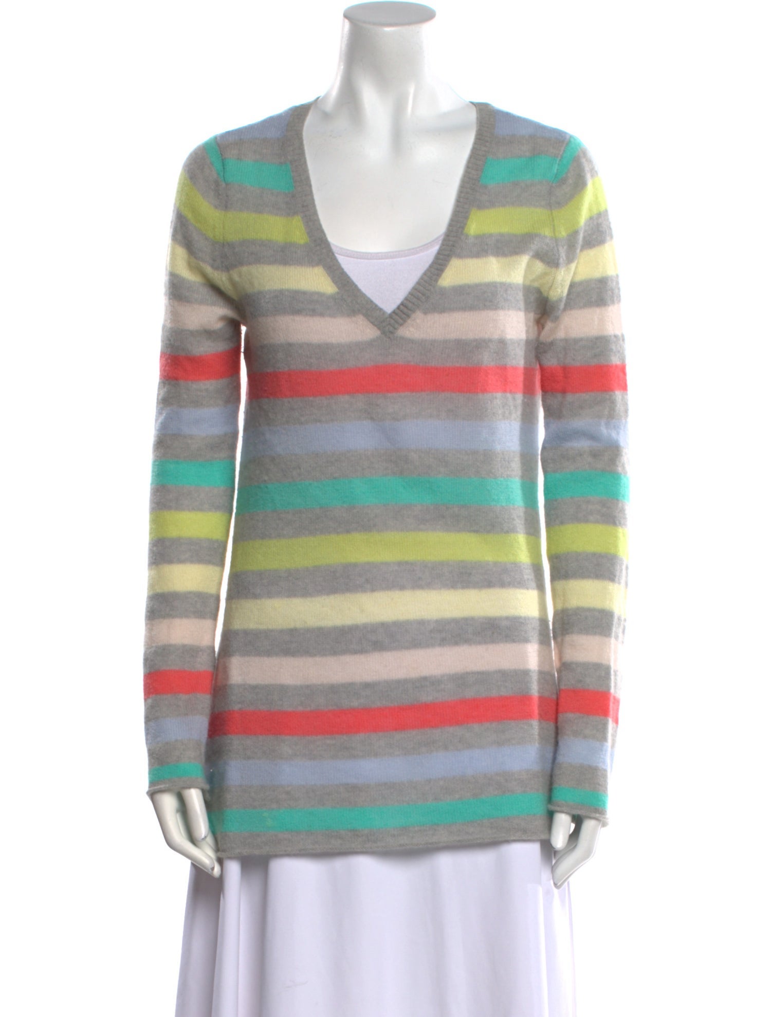 Autumn Cashmere Cashmere Striped Sweater