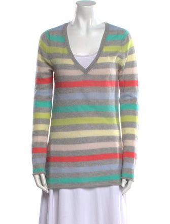Autumn Cashmere Cashmere Striped Sweater