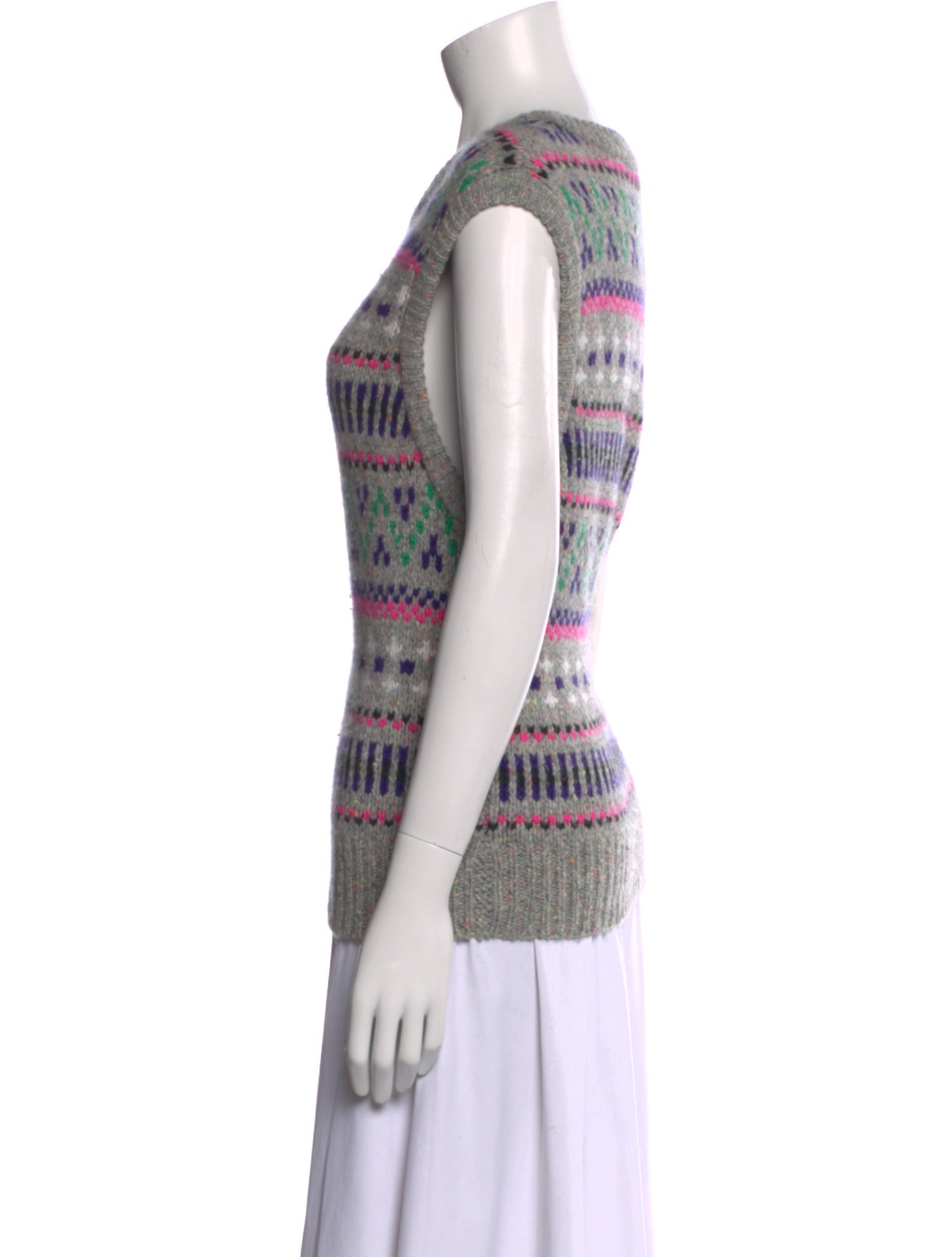 Autumn Cashmere Cashmere Printed Sweater